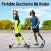 Elektroscooter mit LED-Anzeige, Kinder E-Scooter Rosa, Produktbild-Vorschau 8