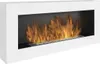ethanolkamin BOX 90 cm mit weißem. Wandkamin 900x400mm ohne Produktbild-Vorschau 1
