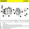 RIDEX 447K0087 7SBU16C Klimaanlage Klimakompressor PAG 46 Produktbild-Vorschau 5