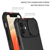 iPhone 12 Hülle, Dual Layer Ständer Schutzhülle mit Schiebe Produktbild-Vorschau 5