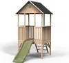 EXIT Panorama 300 Holz Spielhaus, mit Rutsche, Spielhaus Produktbild-Vorschau 1