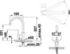 Blanco Küchenarmatur MIDA schwarz 526145 Produktbild-Vorschau 12
