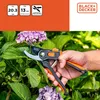 BLACK+DECKER Gartenschere 20,3 cm gehärtete Stahlklingen 13 Produktbild-Vorschau 14