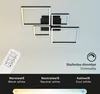 Lampada da soffitto a LED con telecomando CCT nero 40W Anteprima dell’immagine prodotto 11