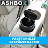 ASHBOX Popelník do auta s víkem LED světlo pro držák nápojů Náhled obrázku produktu 5