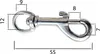 Bolzenkarabiner Karabinerhaken Karabiner Produktbild-Vorschau 2