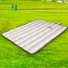 Picknickdecke wasserdicht – 170 x 135 cm – braun/blau/weiß Produktbild-Vorschau 7