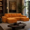 ANMIL Hoekbank in U-vorm, model LAGOS, afmetingen 370 x 94 Productafbeelding-voorbeeld 5