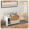 PawHut armoire à litière pour chat, armoire à litière avec Voir les images du produit 5