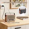 Klassische Radios, Retro Radio AM/FM/SW – Tragbares Produktbild-Vorschau 7
