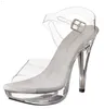 COCKTAIL-508 Fabulicious High-Heels Plateausandaletten Náhľad obrázku produktu 1