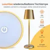 Goliving Tischlampe wiederaufladbar – Tischleuchte - Produktbild-Vorschau 2