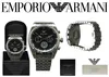 Emporio Armani Chronograph Herrenuhr AR0373 Produktbild-Vorschau 3