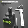 SWAREY 18V 6000mAh Li-ion baterie pro nářadí Baterie pro Náhled obrázku produktu 7