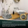 Gästehandtücher 6er Set, Baumwolle, 40x60 cm, grau Produktbild-Vorschau 5