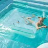 Swim Essentials Family Wasserhängematte – Grün – reine Töne Produktbild-Vorschau 3