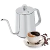caffettiera in acciaio inox da 550 ml con collo d'oca lungo Anteprima dell’immagine prodotto 4