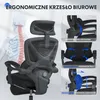 Ergonomiczne krzesło biurowe FLEXISPOT z zagłówkiem 3D, Podgląd zdjęcia produktu 5