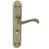 A close-up studio shot of a door handle set. Produktbild-Vorschau