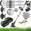 XMaster Akku-Rasentrimmer 600W mit 2x 1500 mAh Akku 21V, Produktbild-Vorschau 1