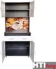 Küchenbuffet Blanca Weiß mit Schublade und Regalfächern Produktbild-Vorschau 2