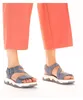 Rieker Sandalen Damen Kunstleder Blau Größe: 38 Produktbild-Vorschau 21