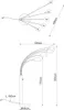 Globo Lighting Stehleuchte Metall verchromt, 5x E14 Produktbild-Vorschau 6
