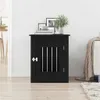 vidaXL Mebel dla psa Czarna dąb 55 x 75 x 65 cm Materiał Podgląd zdjęcia produktu 4