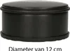 Svenska Living Turstopper fur Innenturen - schwarz - rund - Produktbild-Vorschau 18