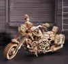 Puzzle 3D Motocicleta cruiser, ROKR, Lemn, 420 Piese Podgląd zdjęcia produktu 31