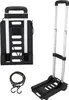 Folding Hand Truck 200lbs 4 Wheel Cart Collapsible Gepäck Produktbild-Vorschau 5