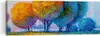 Bild auf Leinwand - Leinwandbild - Bäume Wiese Sommer - Produktbild-Vorschau 1