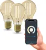 Calex Smart LED Lampe, E27, A60, Gold Filament, warmweißes Produktbild-Vorschau 1