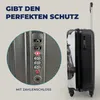 MuchoWow® Koffer Handgepäck Trolley Rollkoffer Kleine Produktbild-Vorschau 3