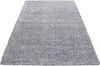 Teppich Wohnzimmer Hochflor Hellgrau 240x340 Rechteck Produktbild-Vorschau 1