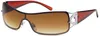 Gil Damen Monoscheiben Sonnenbrille Braun Produktbild-Vorschau 1