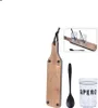 Koopman Serviertablett, Bambus, 32x8x1 cm, braun Produktbild-Vorschau 2