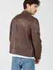 JCC Lederjacke 31020217Ecom Herren brown L Produktbild-Vorschau 6