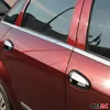 Okenné lišty pre Fiat Linea 2006-2012 nerezová oceľ chróm Náhľad obrázku produktu 3