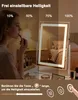 ZMH LED Schminkspiegel mit Beleuchtung Spiegel 30×40CM 3 Produktbild-Vorschau 3
