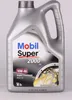 A silver plastic jug of Mobil Super 2000 X1 10W-40 5 Liter motor oil. Produktbild-Vorschau