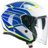 Jet Helm CGM 136S RNA Race Blau Gelb Fluo Glänzend größe XS Produktbild-Vorschau 1