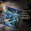 A winter-themed advent calendar for incense cones, with text highlighting product features. Produktbild-Vorschau