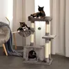 tiragraffi compatto lionto 85 cm, albero per gatti Anteprima dell’immagine prodotto 3