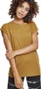 Urban Classics Kurzarm-T-Shirt für Frauen Slipout senf 5XL Produktbild-Vorschau 11