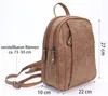 irisaa Damen Rucksack Klein, Daypack Tasche Produktbild-Vorschau 3