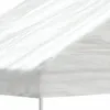 vidaXL Pavillon mit Dach Weiß 13,38x4,08x3,22 m Polyethylen Produktbild-Vorschau 3