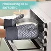 Ofenhandschuhe 2 Stück, Hitzebeständig Bis 300 °C, Mit Produktbild-Vorschau 6