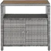 Gartenschrank Monscia höhenverstellbare Füße, 90 x 55,5 x Produktbild-Vorschau 3