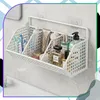 Witte wandorganizer met 3 vakken, ophangkorting voor de Productafbeelding-voorbeeld 5